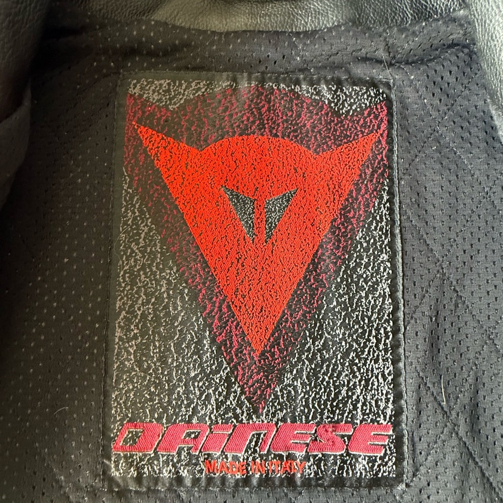 Vintage Dainese Moto Jacket, Men’s Med-Large EU52 US42 - Picture 11 of 14